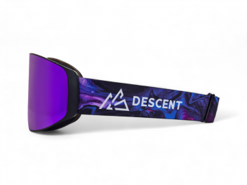 Descent goggle - The Shield [Purple haze]