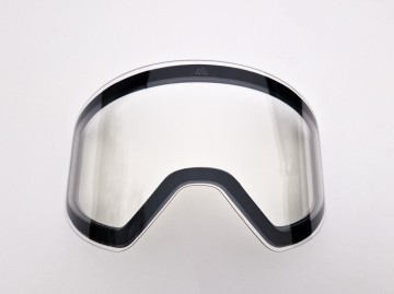 Keuze optie extra lens: doorzichtig S0 (85%) (korting: 10 euro) geschikt voor indoor- en nachtskiën