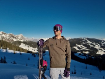 Hooded Sweater Olive/black [unisex]