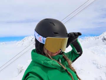 The Cloud [denim - gold lens]