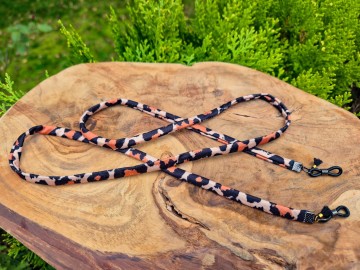 Zonnebrilkoordje - panter [bruin]