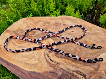 Zonnebrilkoordje - panter [bruin]