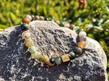 Dames armband - Forest Glow