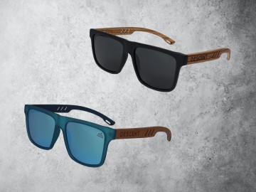 Descent zonnebril - Hakucho [blauw en zwart]