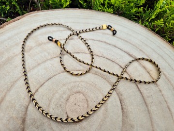 Zonnebrilkoordje - stof golden sands