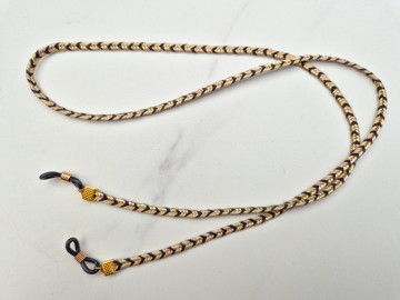 Zonnebrilkoordje - stof golden sands