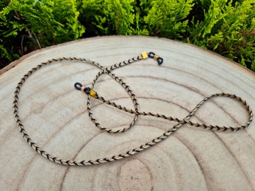 Zonnebrilkoordje - stof golden sands