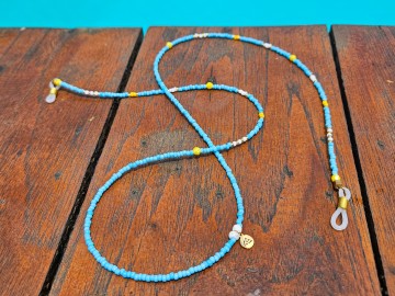 Zonnebrilkoordje - hemelsblauw